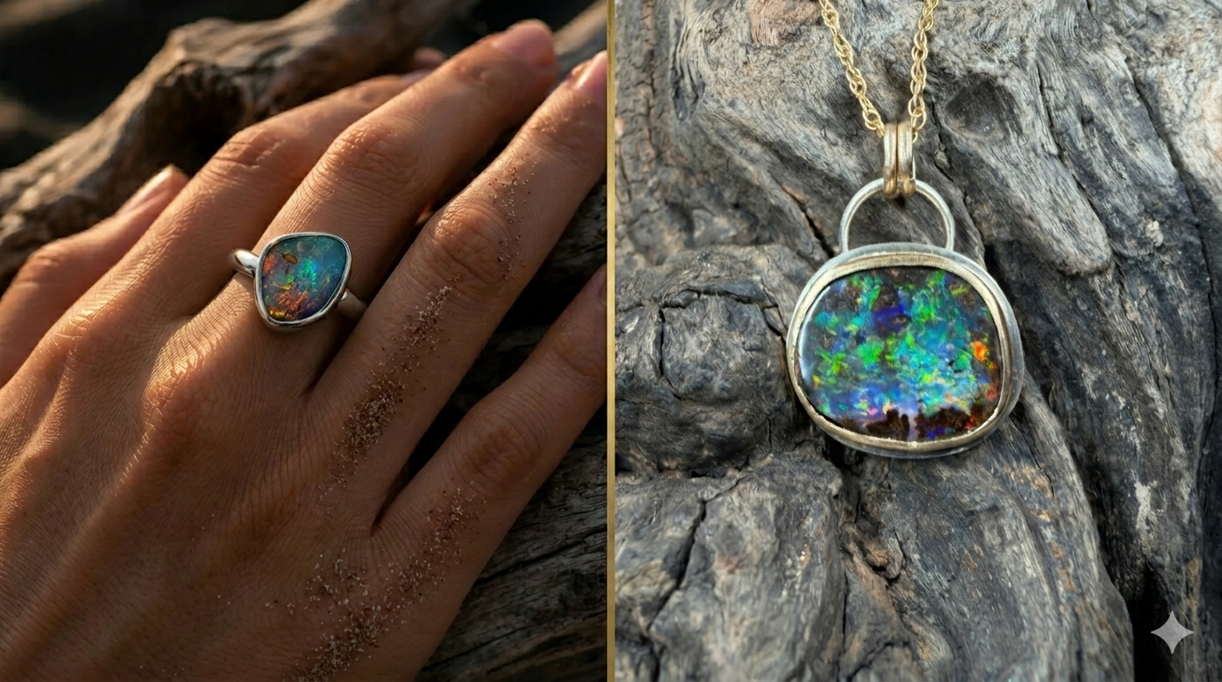 What Defines the Real Value of Australian Opal Jewelry?
