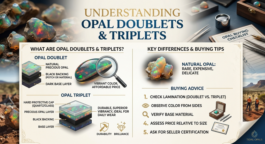 What Should You Know Before Buying Opal Doublets and Triplets?