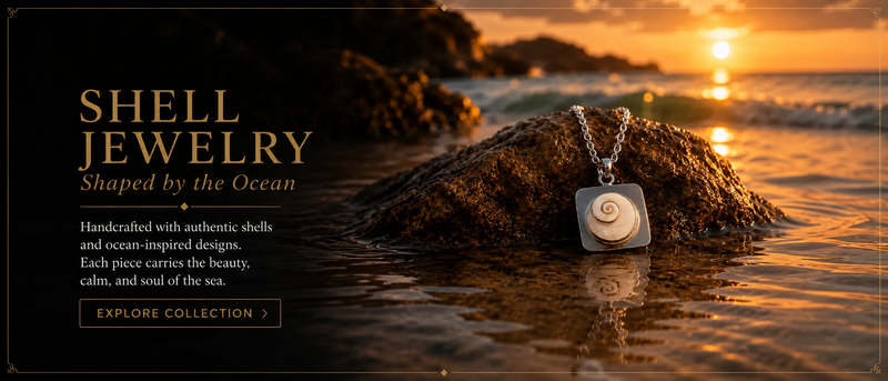 Shell Jewelry Shaped by the Ocean