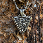 Fossil Reef | Handcrafted Australian Boulder Opal Pendant