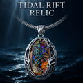 Tidal Rift Relic Australian Boulder Opal Pendant