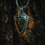 The Manta Sentinel — Boulder Opal Pendant