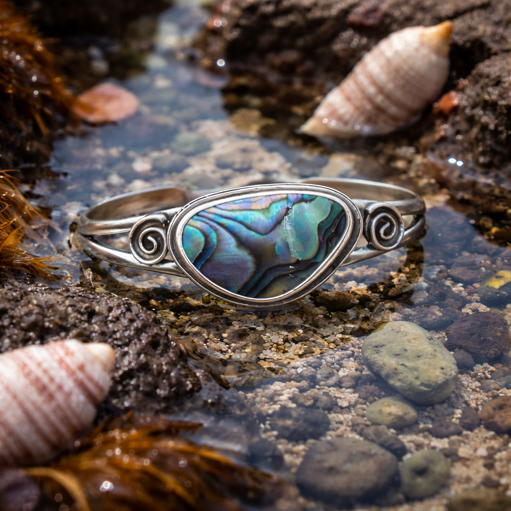 Ocean Current Abalone Shell from the Sea Cuff