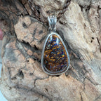 Ocean Relic | Australian Koroit Boulder Opal Pendant
