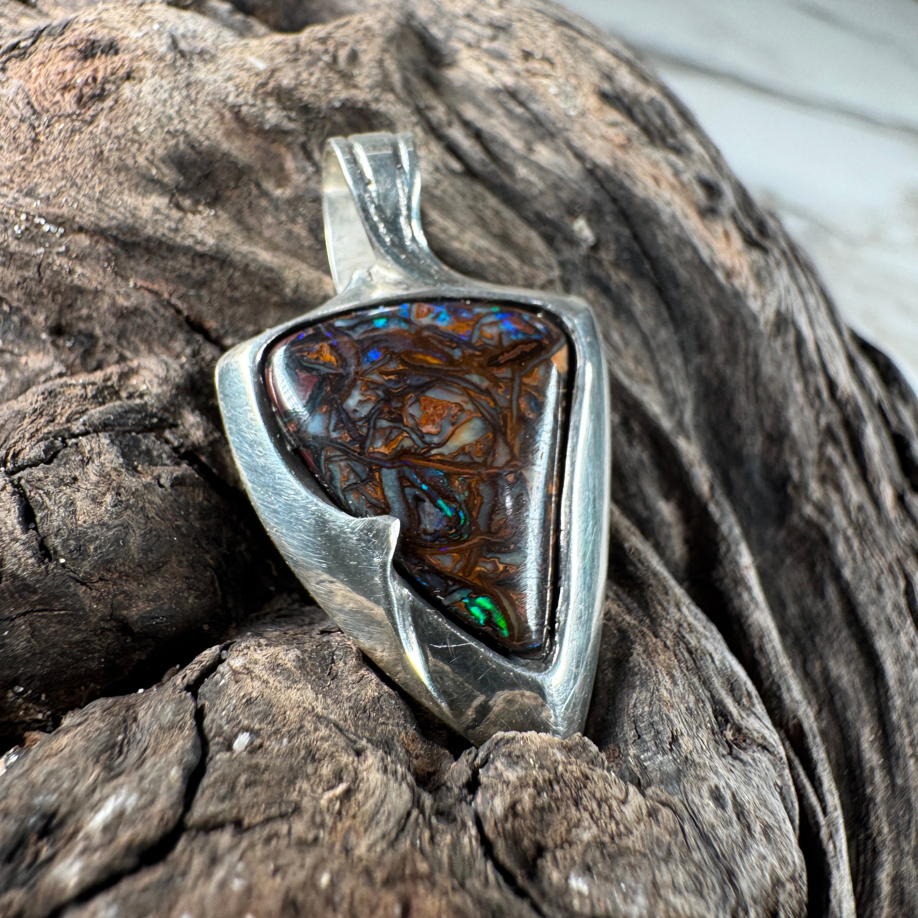 Boulder Opal Pendant