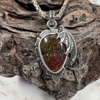 Dragon Tide Relic Boulder Opal Pendant