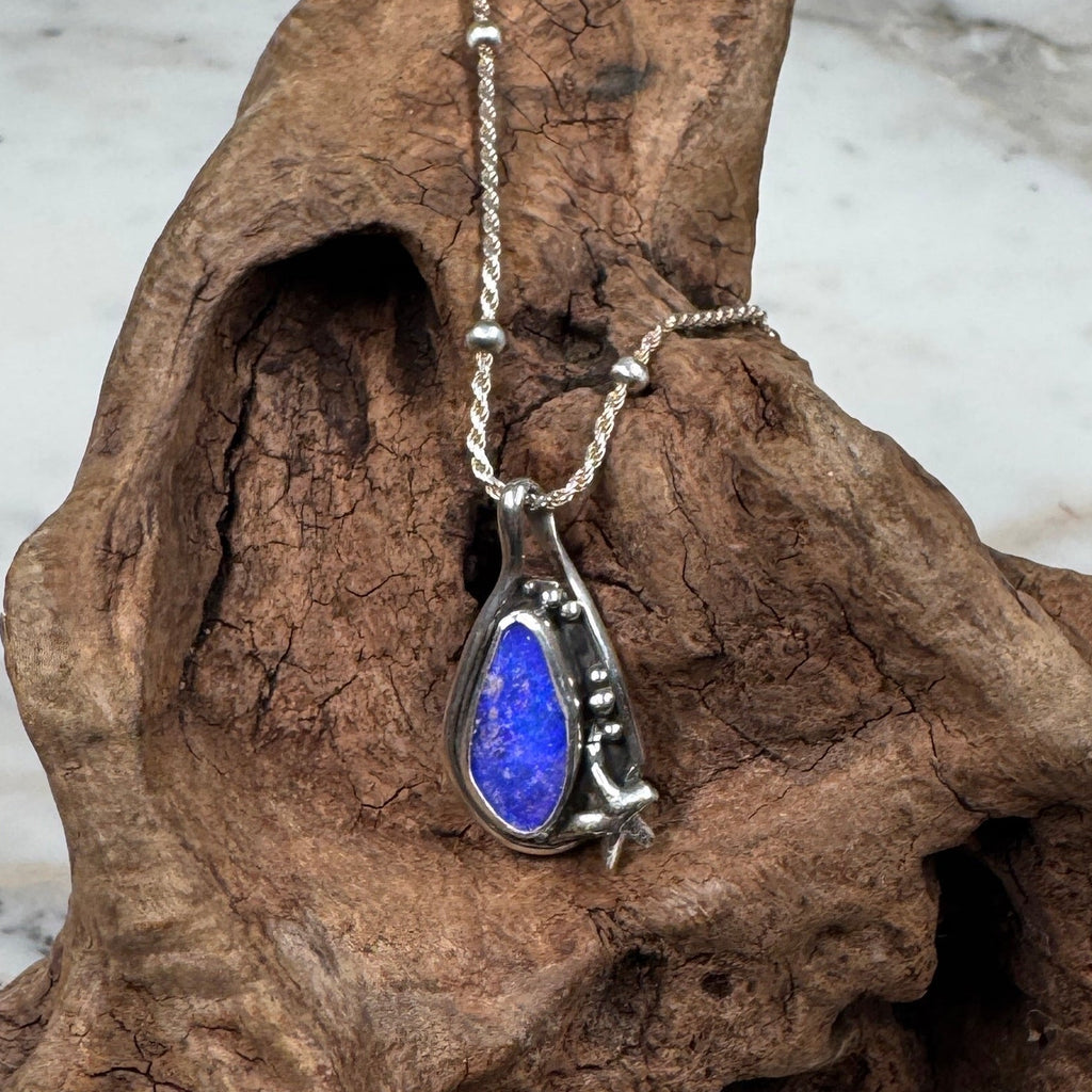 Tidal Star Relic with Starfish Boulder Opal Pendant