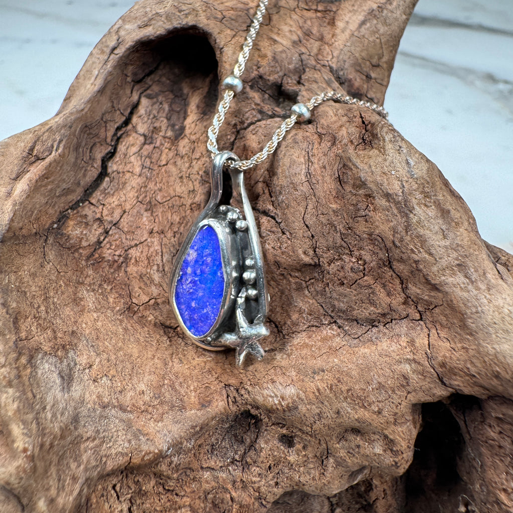Tidal Star Relic with Starfish Boulder Opal Pendant