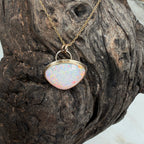 Prism Tide Relic Coober Pedy Crystal Opal Pendant