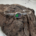 Riptide Australian Boulder Opal Cuff Bracelet