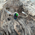 Neon Tide Boulder Opal Cuff Bracelet