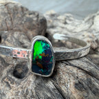 Neon Tide Boulder Opal Cuff Bracelet
