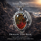 Dragon Tide Relic Boulder Opal Pendant