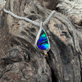 Electric Reef Australian Boulder Opal Pendant