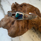 Aurora Ridge Boulderopal-Manschettenarmband