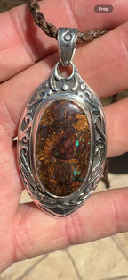 Boulder Opal Pendant