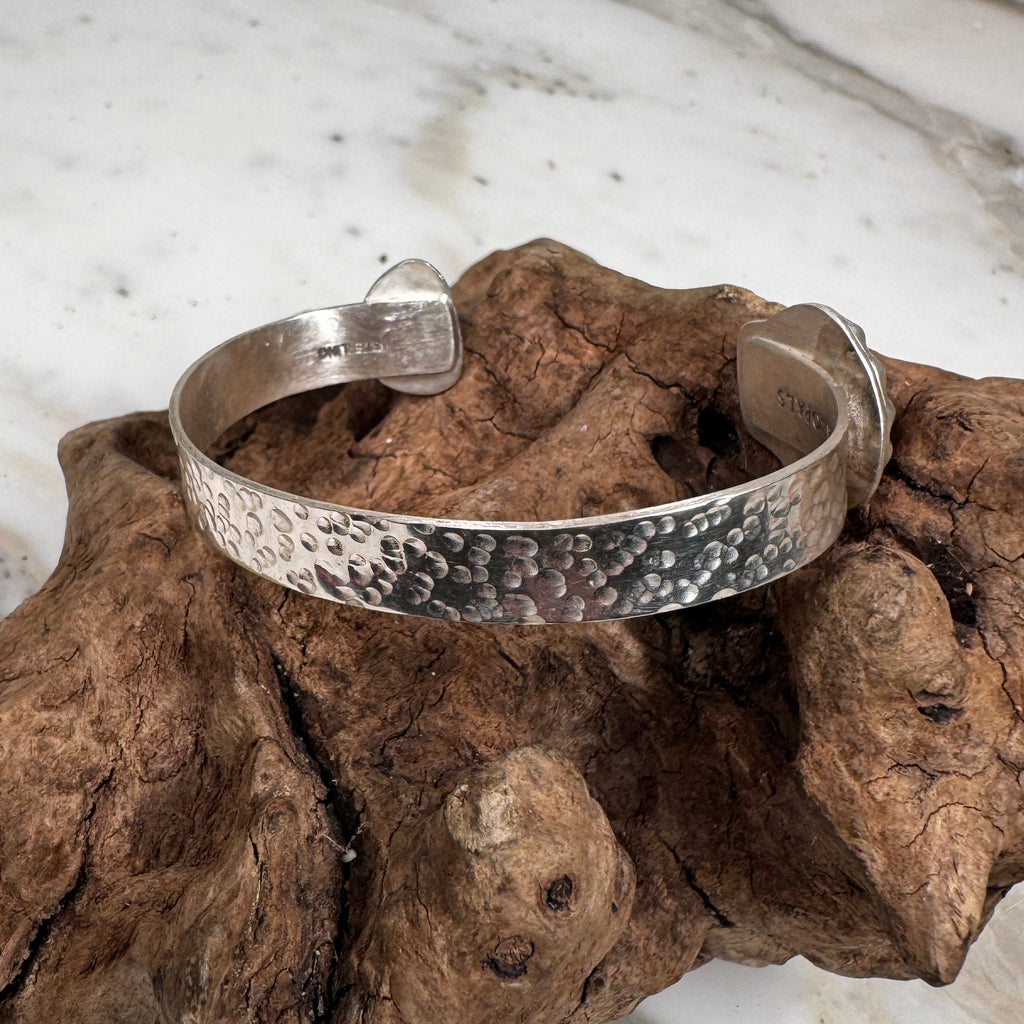 Sunrise Tide Cuff with Sunrise Shell and Australian Boulder Opal