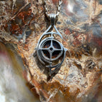 Wayfinder’s Compass Australian Boulder Opal Pendant