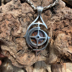Wayfinder’s Compass Australian Boulder Opal Pendant