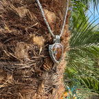 Tidal Relic Three Spears Reversible Boulder Opal Pendant