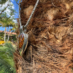 Tidal Relic Three Spears Reversible Boulder Opal Pendant
