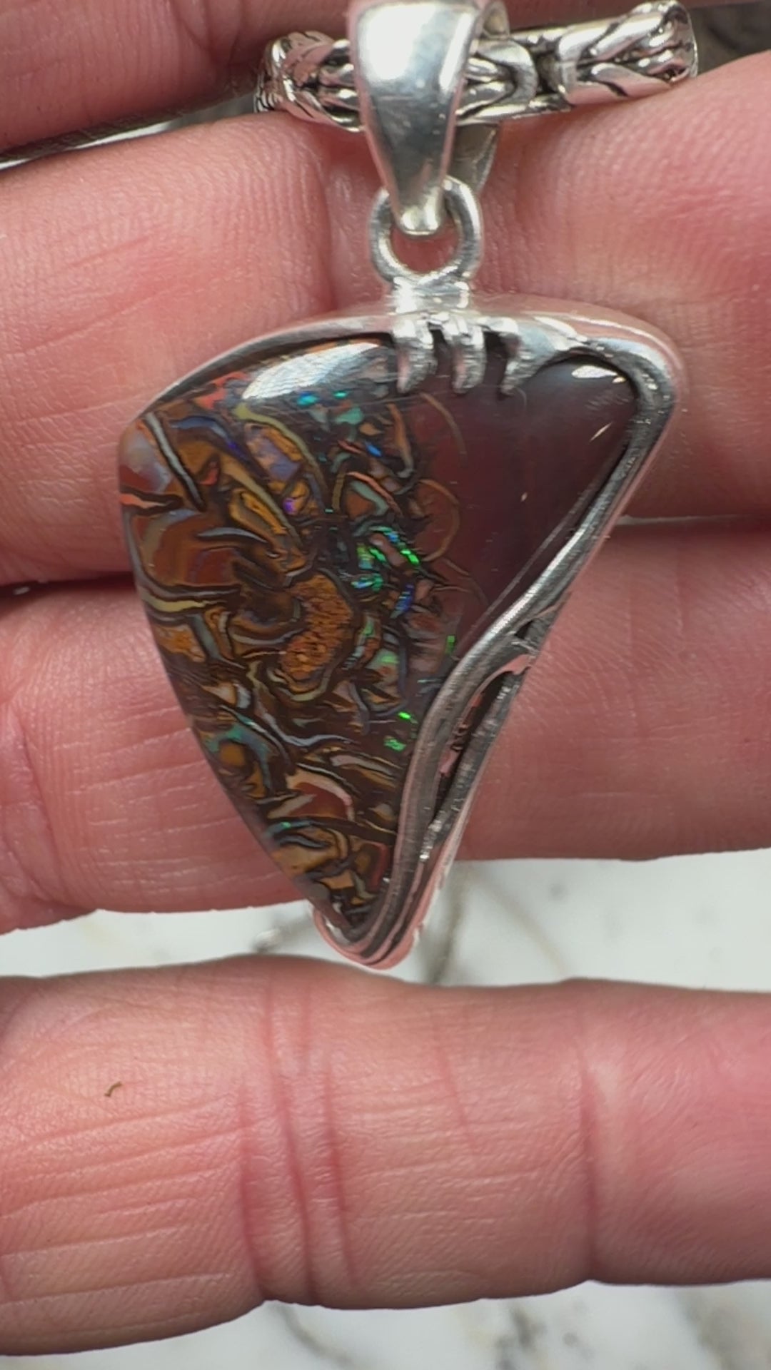 Handmade jewelry featuring genuine Australian opals